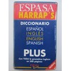 Diccionario Espasa Harrap's Plus español inglés - english spanish