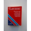 Larousse French-English/English French Dictionaries: Petit Dictionnaire Bilingue Adonis